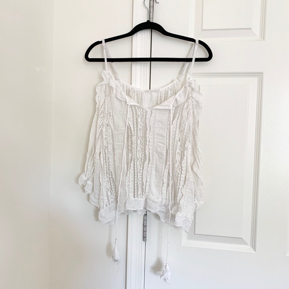 White Lacey Cover Up - Picture 2 of 5